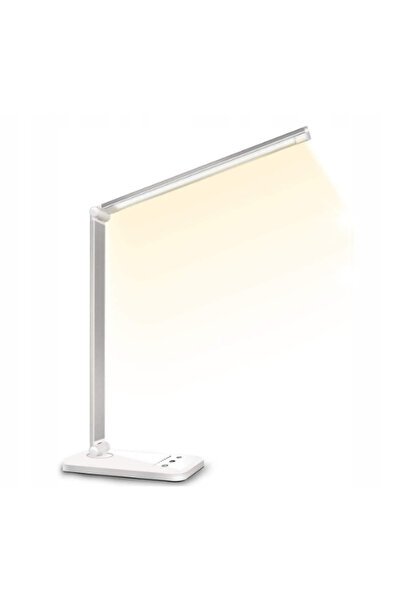 NO BRAND DAOVER QM019 LAMPĂ DE BIROU LED CU PORT USB PENTRU ÎNCĂRCAREA TELEFO...