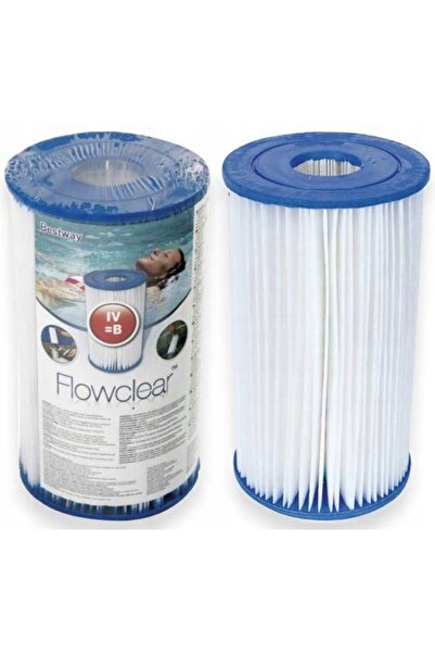 NO BRAND 2 X Cartuș filtru pompă piscină Bestway Iv Intex B 58095