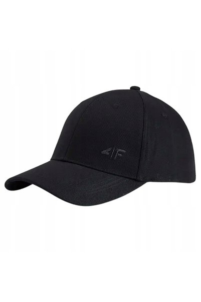 NO BRAND 4F U552 Ss26 Șapcă de baseball |   Șapcă de baseball neagră S/M