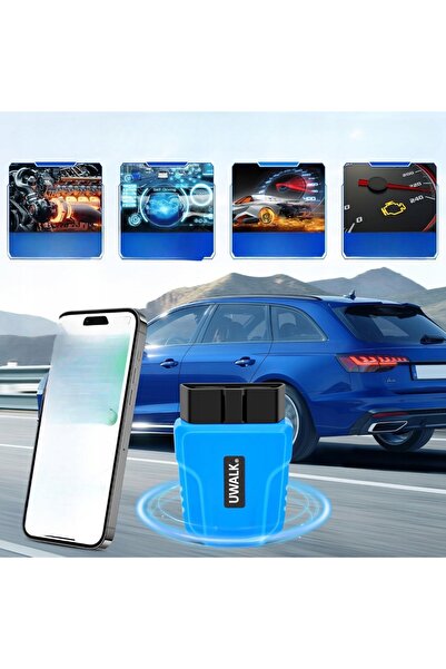 NO BRAND Interfață de diagnosticare OBD2 Bluetooth uwalk v011 aplicație iOS A...