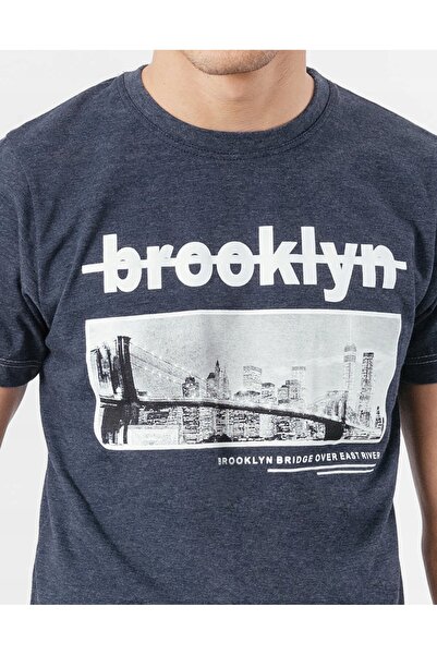NO BRAND Tricou bărbătesc BROOKLYN 05 4XL