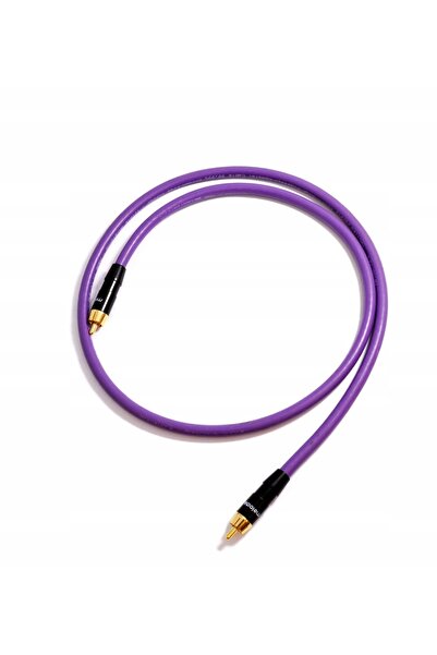 NO BRAND Melodika Mdcx80 Purple Rain Cablu RCA - RCA Coaxial Cinch Czincz OFC 8m
