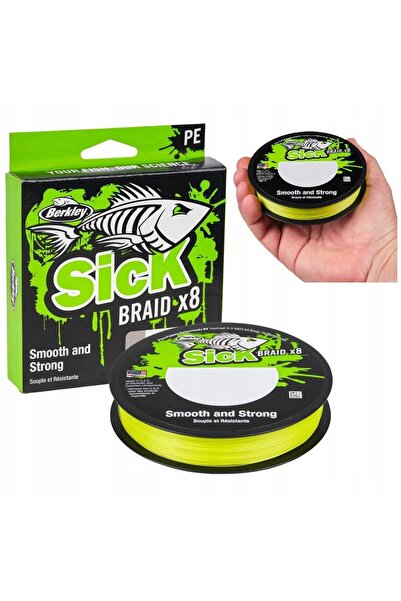 BERKLEY Sick Braid X8 0.10mm/150m - Fluo