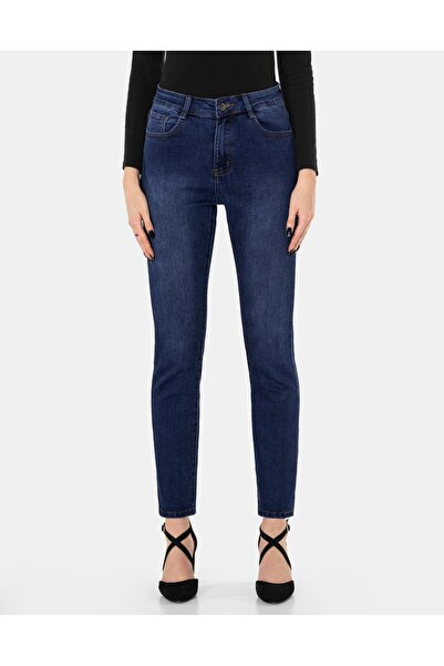 NO BRAND Pantaloni călduroși de damă, blugi călduroși cu microfleece, 2185 W 37