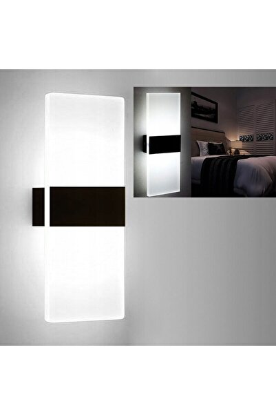NO BRAND Aplică LED de perete de 12W, de interior, lampă modernă, lumină alb ...