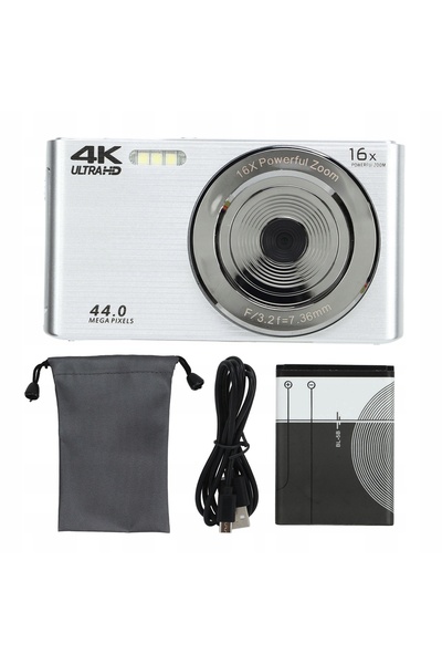 NO BRAND Cameră digitală HD 64MP 4K Zoom 18X cu lumină de umplere