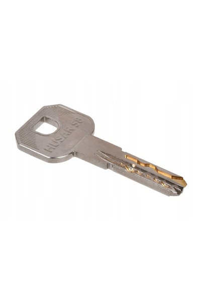 NO BRAND Butuc de ușă Husar S8 40/50 Nichel Satinat Kl.C 6 Chei