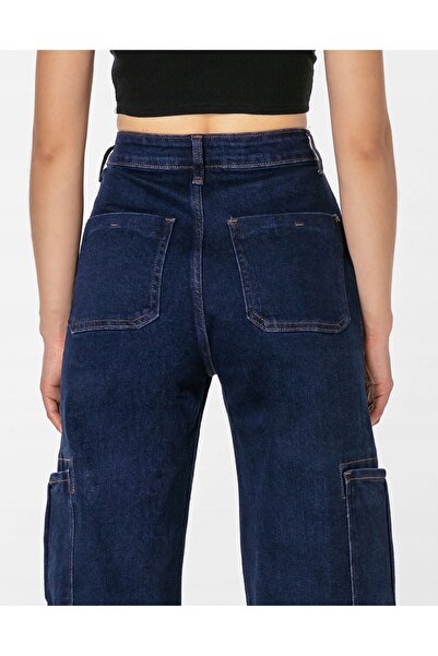 NO BRAND Pantaloni largi de damă Swedish Bells, stil cargo, 8188 w42