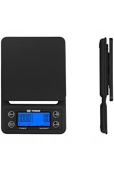 NO BRAND Cântar de cafea cu opritor, precizie 0.1g, LCD LED