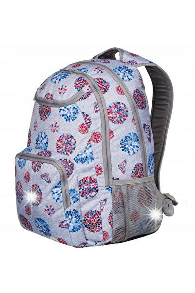 NO BRAND Rucsac școlar urban Roxy multicolor, 23l, cu multiple compartimente,...