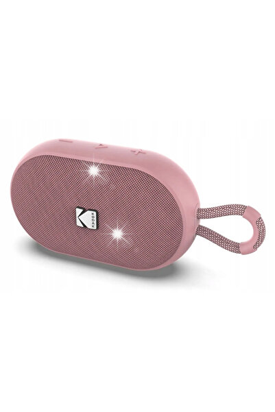 NO BRAND Kodak Pws-2284 – Boxă Bluetooth Compactă Ipx7 6W Tws Stereo Roz