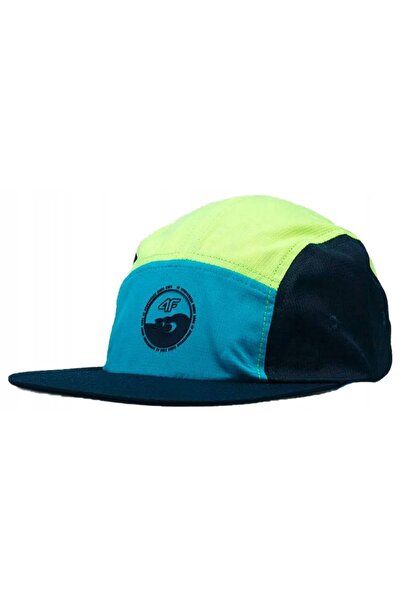 NO BRAND Șapcă snapback pentru băieți, cu cozoroc drept | 5 panouri | 4F