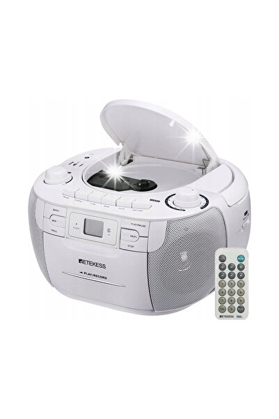 NO BRAND Retekess Tr621 Radio CD Player, Radio cu rețea și cu baterii, Portab...