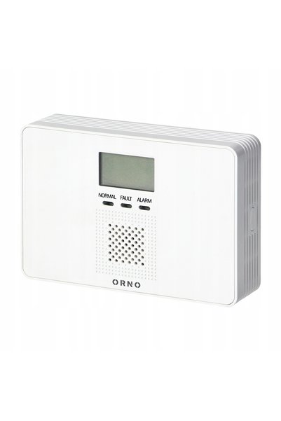 Orno Detector de monoxid de carbon CO cu ecran LCD, alarmă, 7 ANI, 85dB + Bat...