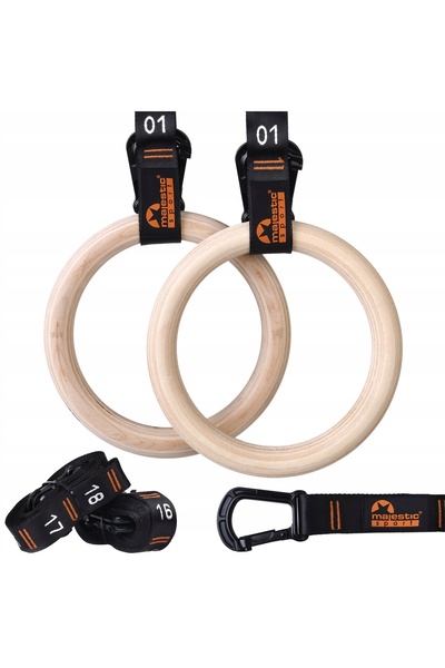 NO BRAND Inele de gimnastică multifuncționale Majestic Sport 20-20 cm