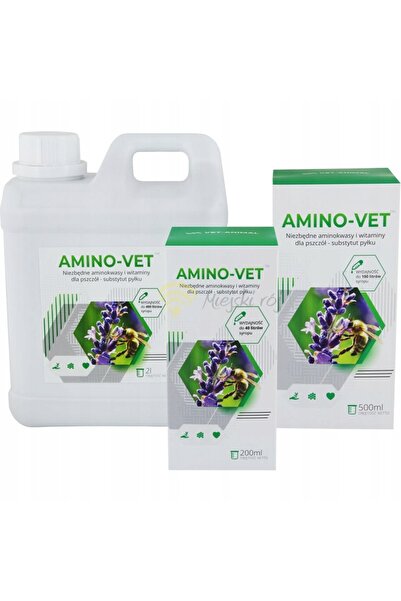 NO BRAND Aminovet - Substitut de polen de albine Complex vitaminic pentru alb...
