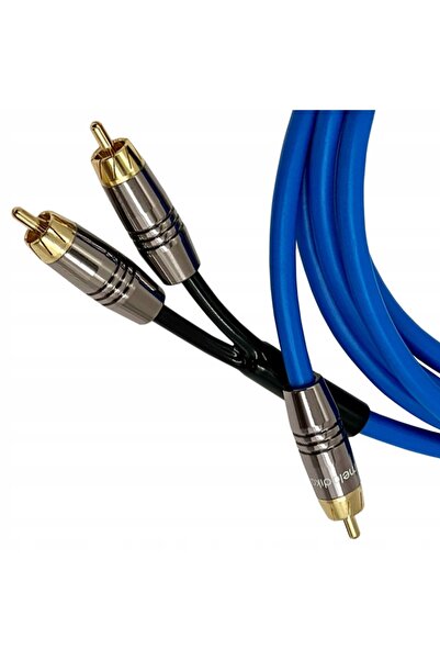 NO BRAND Melodika Sbswy15 Sky Blue Cablu pentru Subwoofer RCA - 2x RCA Tip Y ...