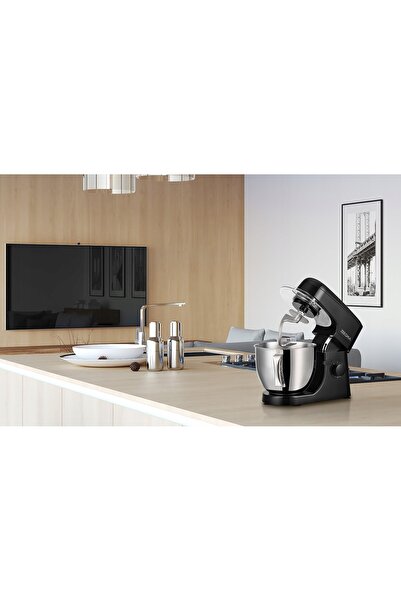 NO BRAND Robot de bucătărie planetar Zeegma Planet Mix 1000 W negru
