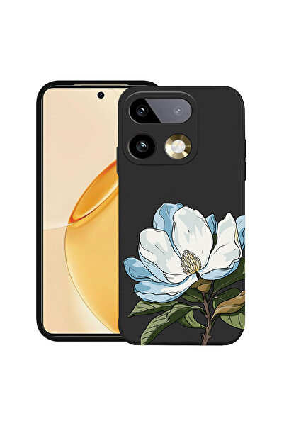 bestcase ®   Θήκη TPU Υπέρλεπτη Husa για Realme 16 Pro 5G, Φλοράλ - Μπλε Μανό...