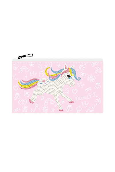 diamond dotz Set DYI creativ - portofel Unicorn, pictura cu diamante