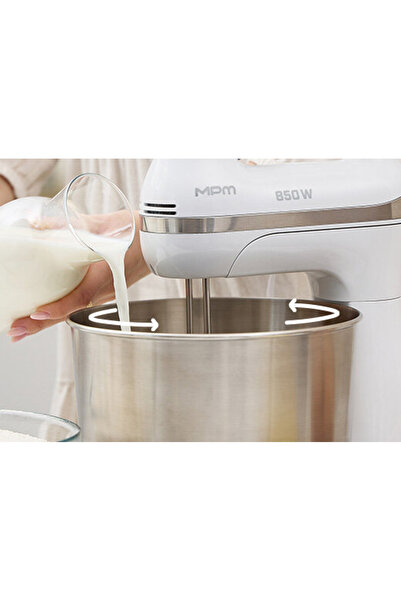 NO BRAND Mixer cu bol rotativ Mpm Mmr-26Z/B (Alb) 850 W