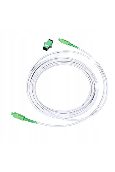 NO BRAND Cablu prelungitor fibră optică Patchcord Cablu fibră optică pentru m...