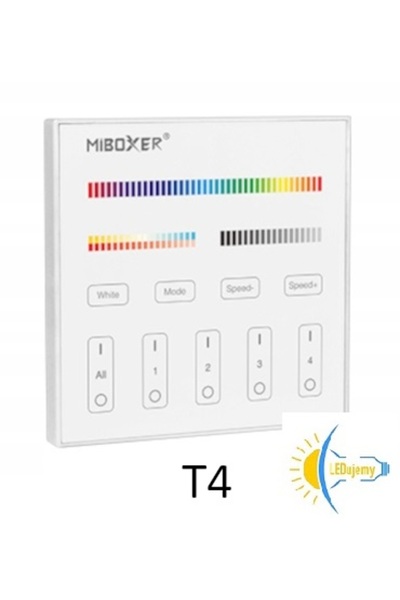 NO BRAND Panou de control Miboxer Milight Rgb+Cct Zone T4 230V