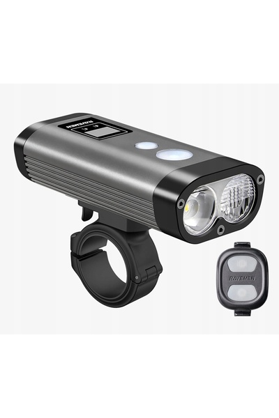 RAVEMEN Lampă frontală pr2000 2000lm LED USB cu telecomandă