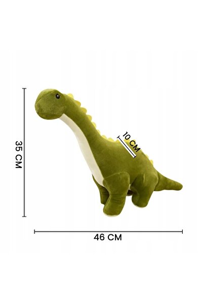 NO BRAND Dinozaur Mare Tobi 50cm Verde + Dinozaur Balon