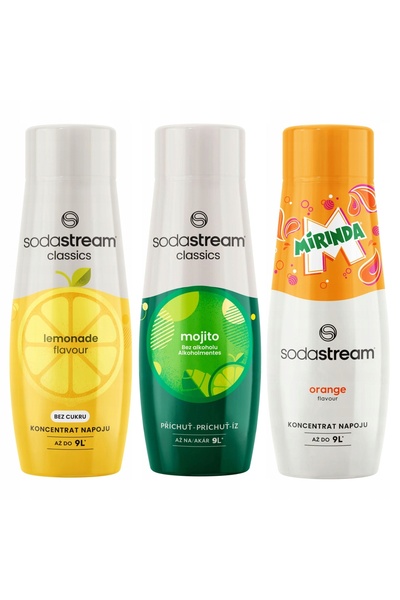 sodastream Soda Stream Lemoniada + Mojito + Mirinda Sirop concentrat pentru S...