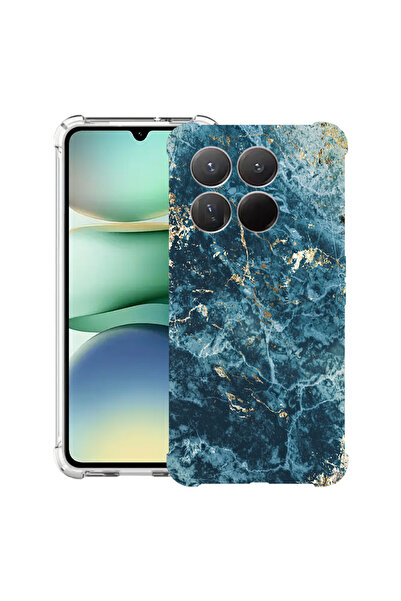bestcase ®   Αντικραδασμική Θήκη Husa για Motorola Edge 70 Fusion, Μάρμαρο - ...