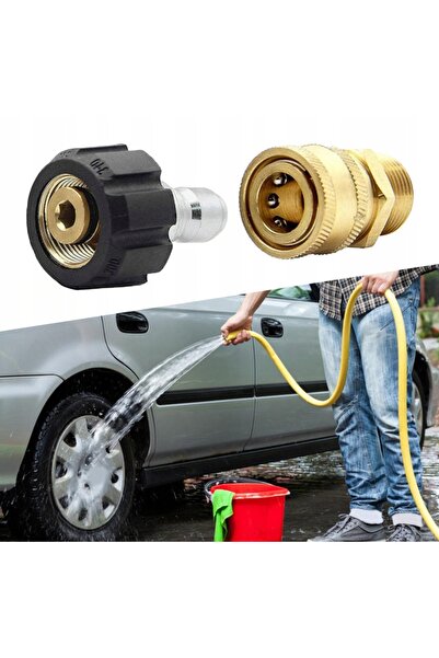 NO BRAND Adaptor pentru spălător cu presiune, M22 la 3/8 " pivotant pentru