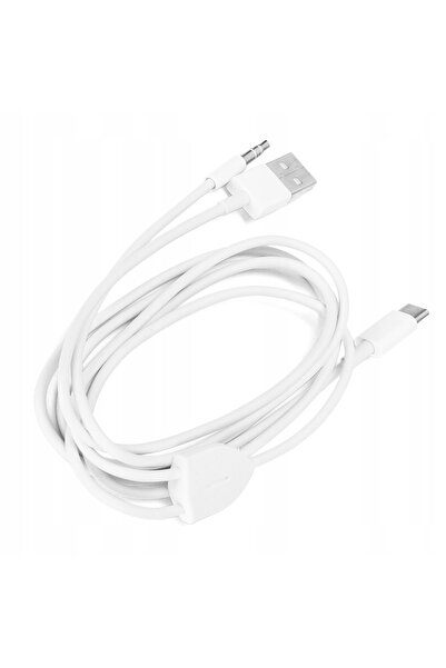 NO BRAND Cablu adaptor audio Aux USB C 2 W 1 la mufă jack de 3,5 mm Contact u...