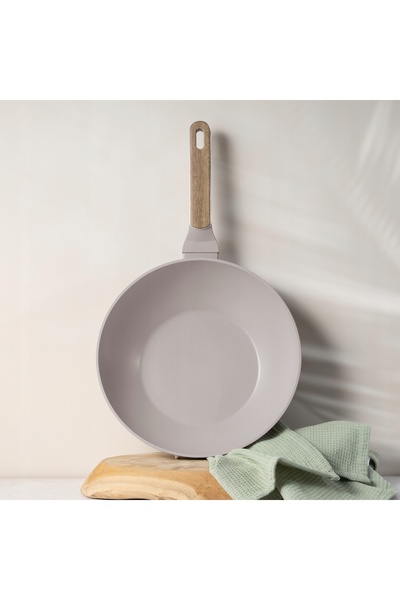 NO BRAND Tigaie Wok 28cm Berlingerhaus Bh-8334 Taupe Nordic