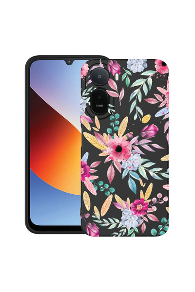 bestcase ®   Θήκη TPU Υπέρλεπτη Husa για Xiaomi Redmi A7 Pro, Χαρούμενα Λουλο...