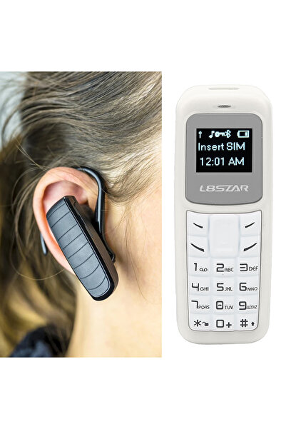 NO BRAND Mini Telefon Mobil L8Star Smartphone Bluetooth