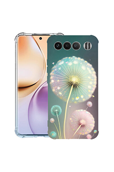 bestcase ® Husa Anti Shock Case For Realme 16, Green Dandelion, 3156793 AS 1143