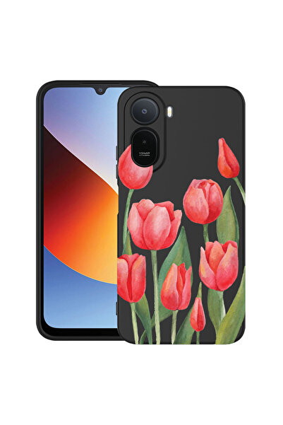 bestcase ®   Husă TPU Ultra Subțire pentru Xiaomi Redmi A7 Pro, Lalele Roșii,...