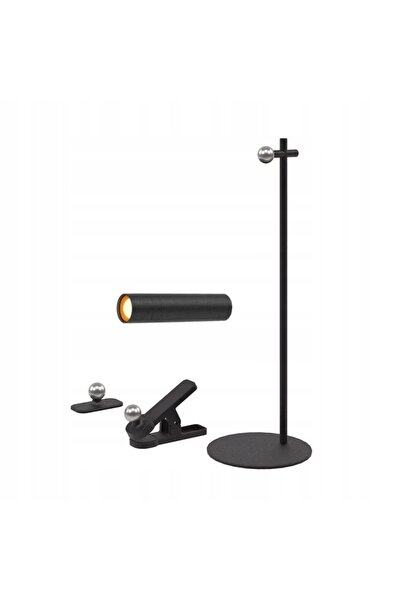 NO BRAND Lampă de birou Lampă de perete cu clemă LED 3W V-Tac Negru Vt-7413 4...