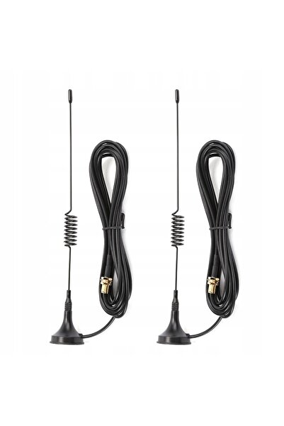 NO BRAND Antenă magnetică auto Sma-F pentru stație radio Baofeng Uv-5R 8W, 2 ...