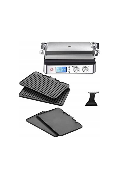 Braunability Grătar electric Braun Cg9043 2000W Argintiu