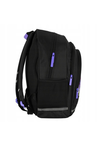 NO BRAND Rucsac școlar cu multiple compartimente Starpak Negru 23 L