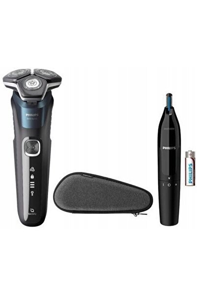 NO BRAND Aparat de ras Philips Seria 5000 pentru bărbați, cap 360, S5889/11, ...