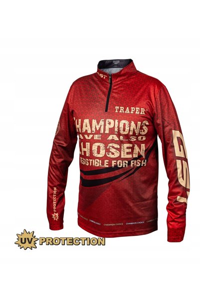 NO BRAND TRAPER GST BLUZA RED - roz. XXL
