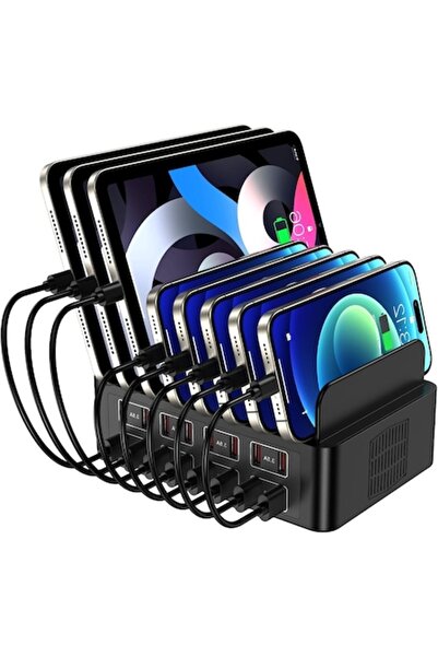 QUANDES Stație de încărcare rapidă 150W/35A, QUANDES, organizator cu încărcăt...