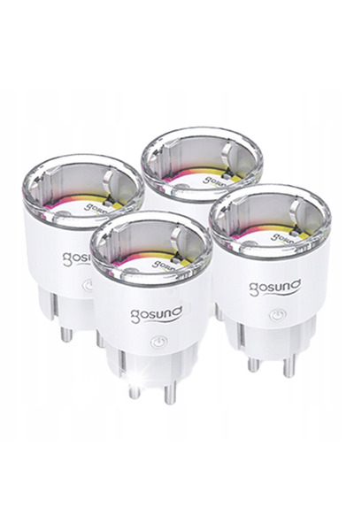 Gosund Priză inteligentă Zigbee Ep2-Z (Pachet de patru) 10A