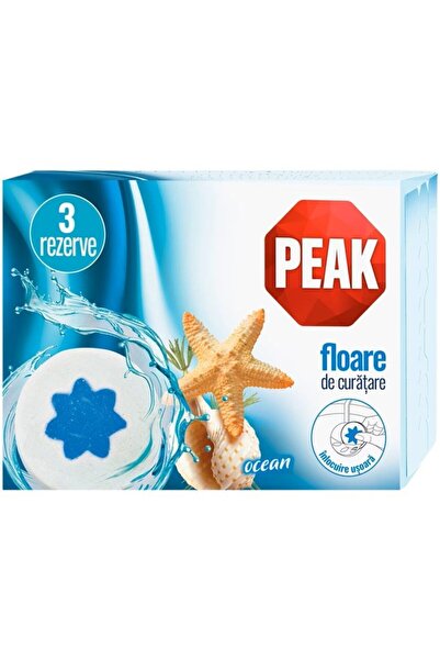 Peak Odorizant WC, Peak, Floare Rezerva 3 X 45 g Ocean