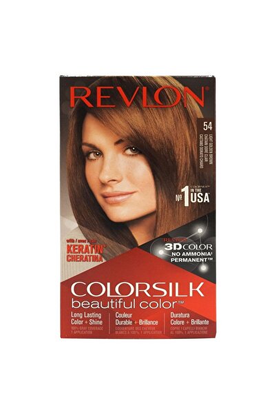 Revlon Vopsea pentru Par, Color Silk, 54 Light Golden Brown