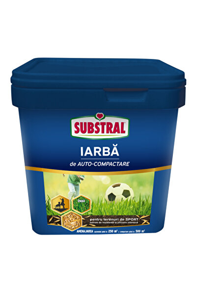 Substral Semințe de gazon sportiv autocompactabil 5 Kg