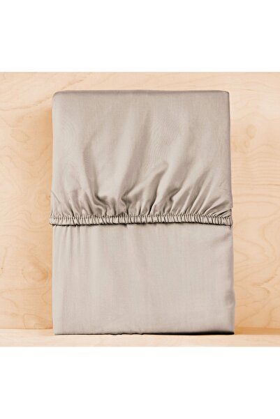NO BRAND Cearșaf de pat din satin pur cu elastic, de înaltă calitate, 200x220...